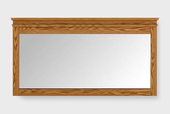 Зеркало настенное "Сакраменто" 145 МДФ, шпон дуба 2