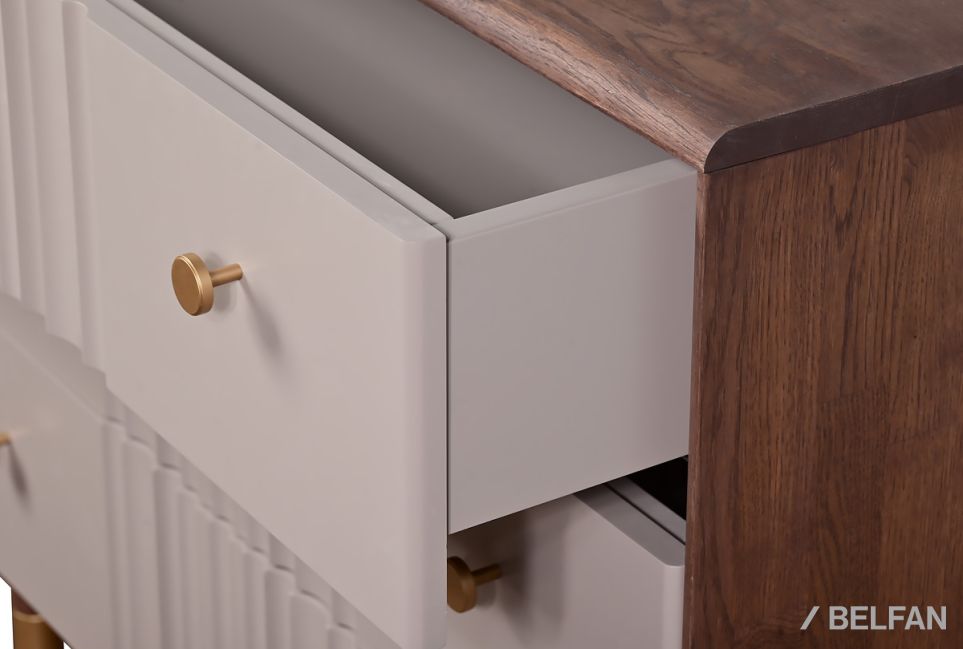 Комод "Меридиан" 3 массив дуба, МДФ 3