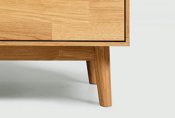 Тумба под ТВ "Ирвинг" 2 массив дуба 7