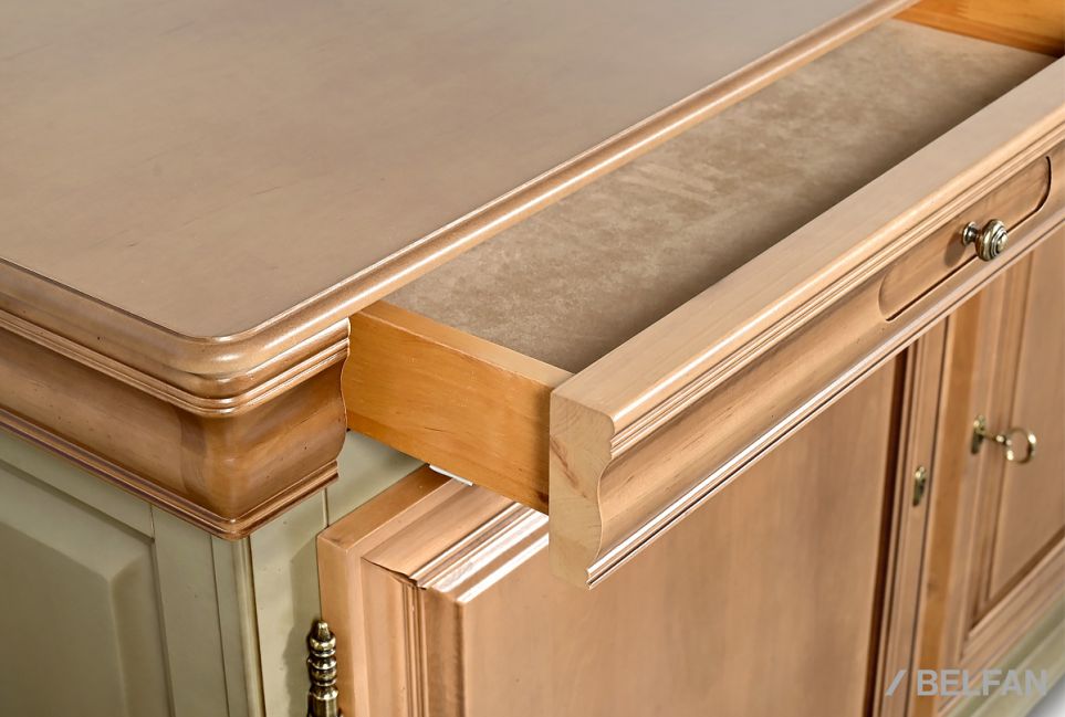 Тумба "Оливия" массив и шпон ольхи 6