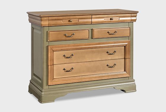 Комод "Оливия" массив и шпон ольхи 13