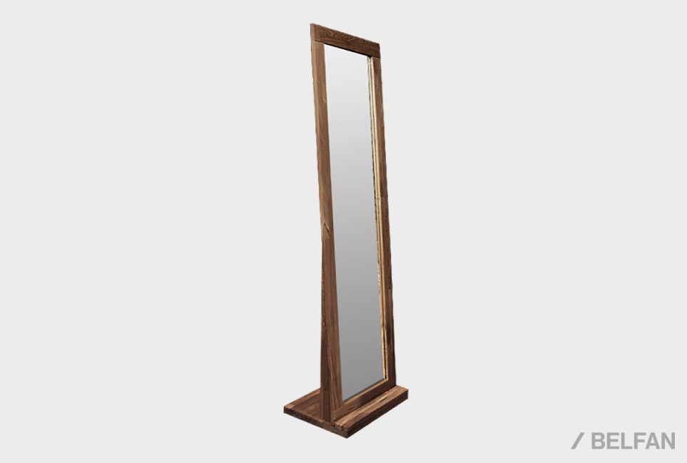Зеркало напольное "Норд" массив дуба 1