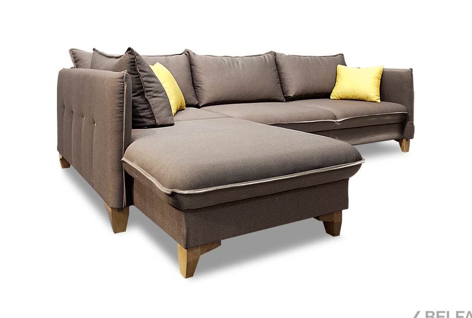 "Морган" диван угловой с оттоманкой 1