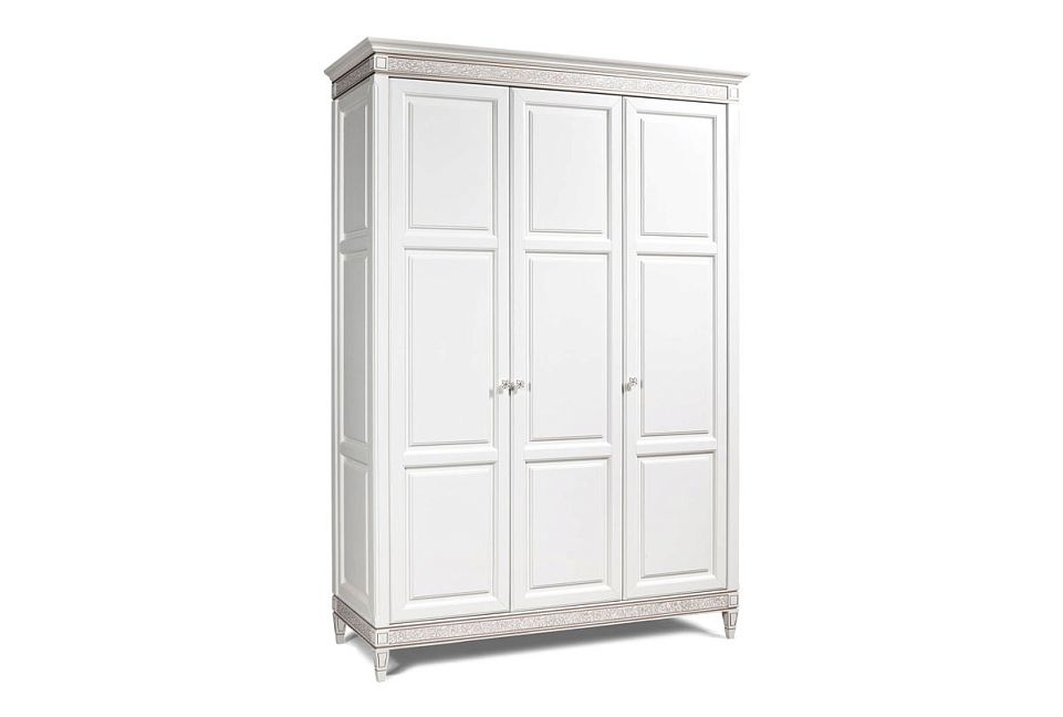 Шкаф для одежды 3-х дв. "Сиена"; шампань