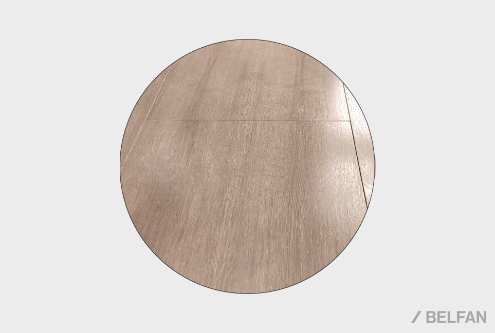 Стол обеденный "Стюарт" (раскладной) массив и шпон дуба, МДФ 2