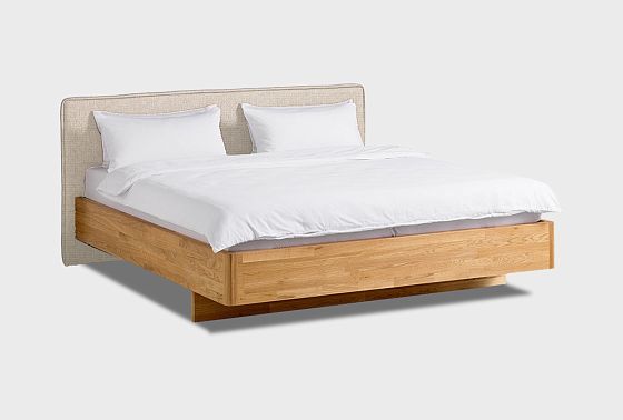 Кровать "Норд" (мягкое изголовье) массив дуба 5