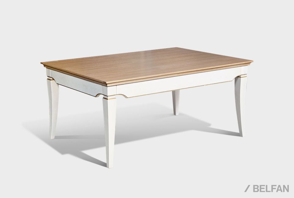 Стол журнальный "Стюарт" массив и шпон дуба 1