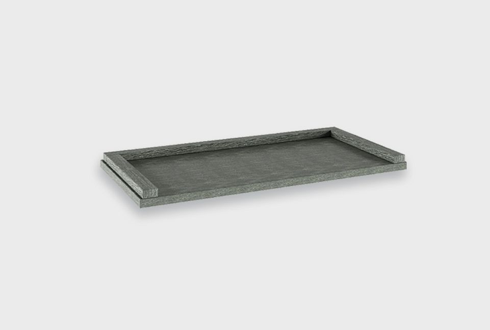 Полка настенная "Чикаго" 60; платина