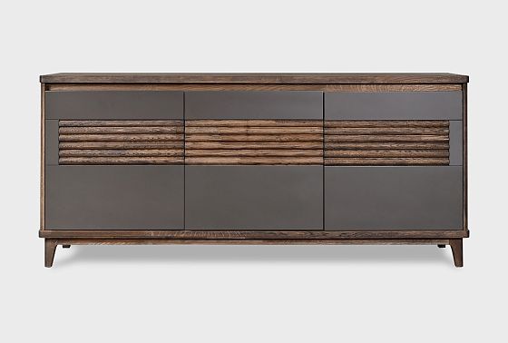 Тумба "Уоллстрит" 3 массив дуба, МДФ 13