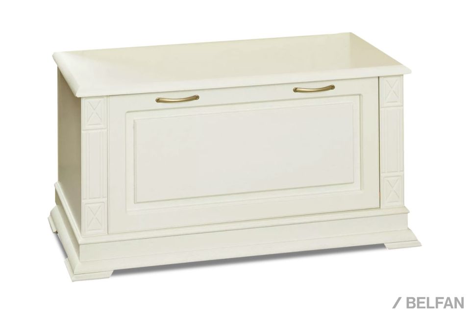 Тумба для обуви "Верди Люкс" 22 массив и шпон дуба 1