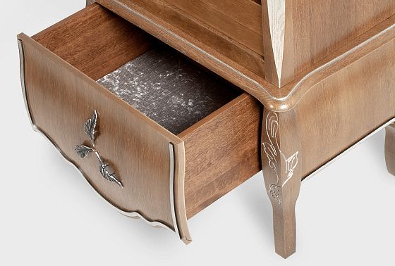 Стеллаж "Трио" массив и шпон дуба 8