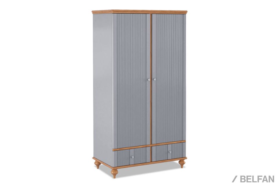 Шкаф для одежды 2-х дверный "Рандеву" 22 массив сосны 1