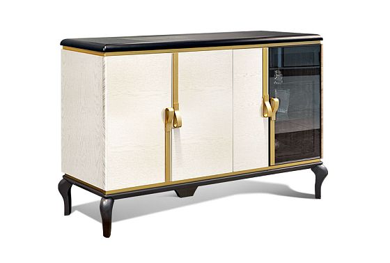 Тумба "Мадлен" массив и шпон дуба 5