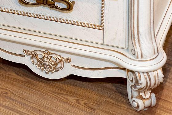 Стол письменный "Алези" с приставкой массив и шпон дуба 4