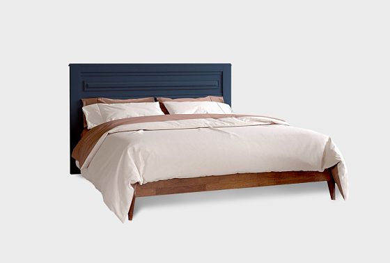 Кровать "Сакраменто" массив и шпон дуба, МДФ 3