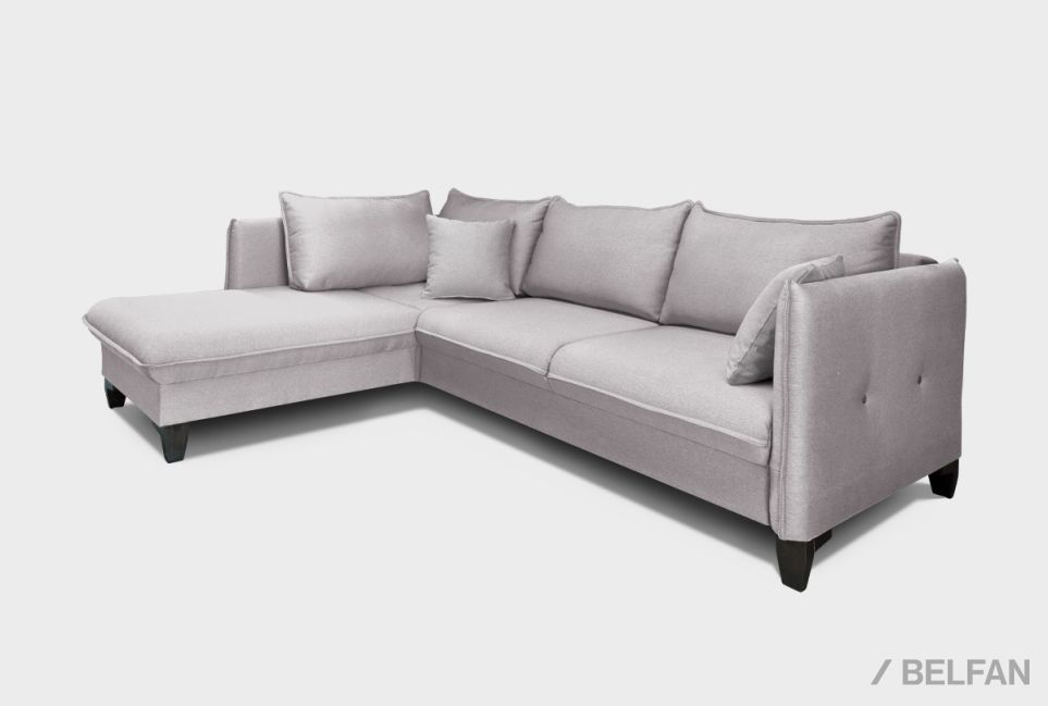 "Морган" диван угловой с оттоманкой 1
