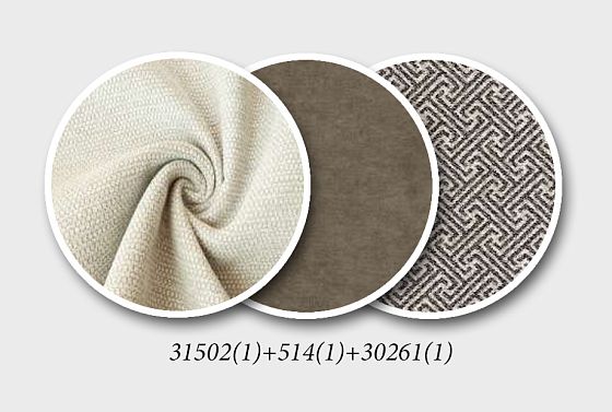 "Габриса" диван с оттоманкой массив бука 4