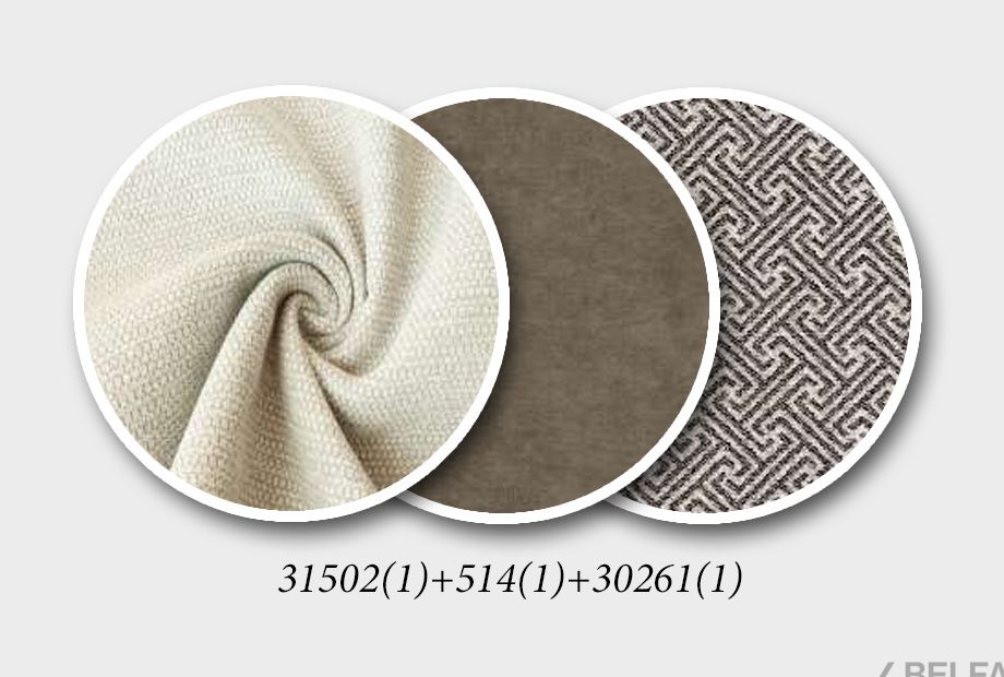 "Габриса" диван с оттоманкой массив бука 2