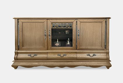 Тумба "Тэфи" 06/01 (глухие и стекл. двери)