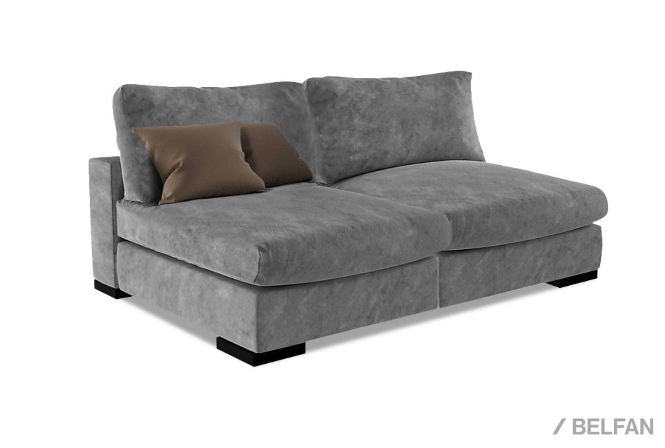 "Лофт" секция 2-х местная без подлокотников 1