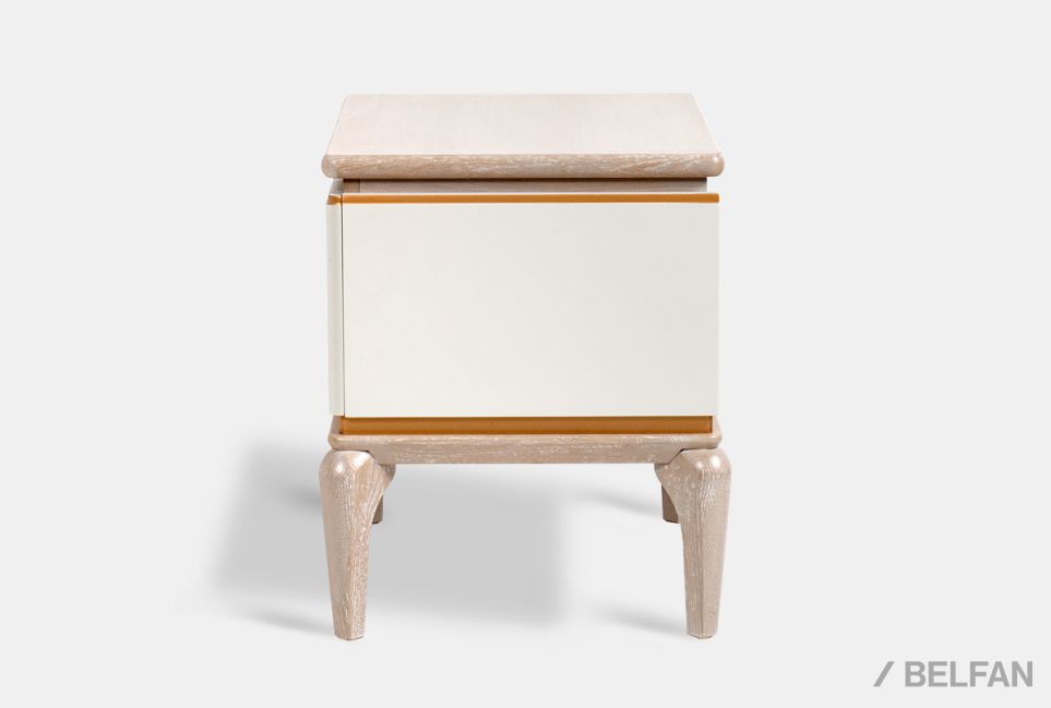 Тумба прикроватная "Алекса" массив и шпон дуба, МДФ 7