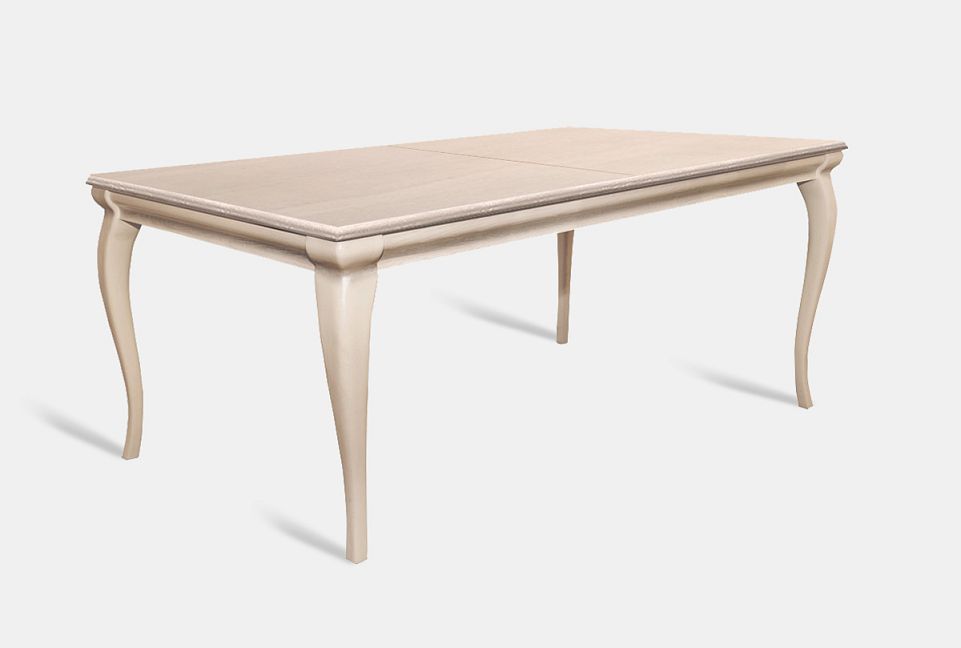 Стол обеденный "Алекса" раскладной; жемчужный дуб