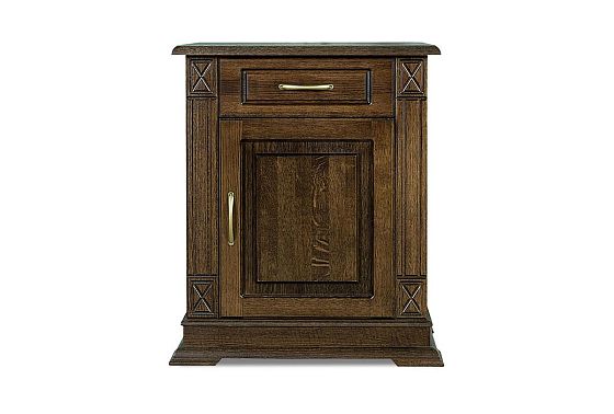 Тумба 1-но дв. "Верди Люкс 1" массив и шпон дуба 3