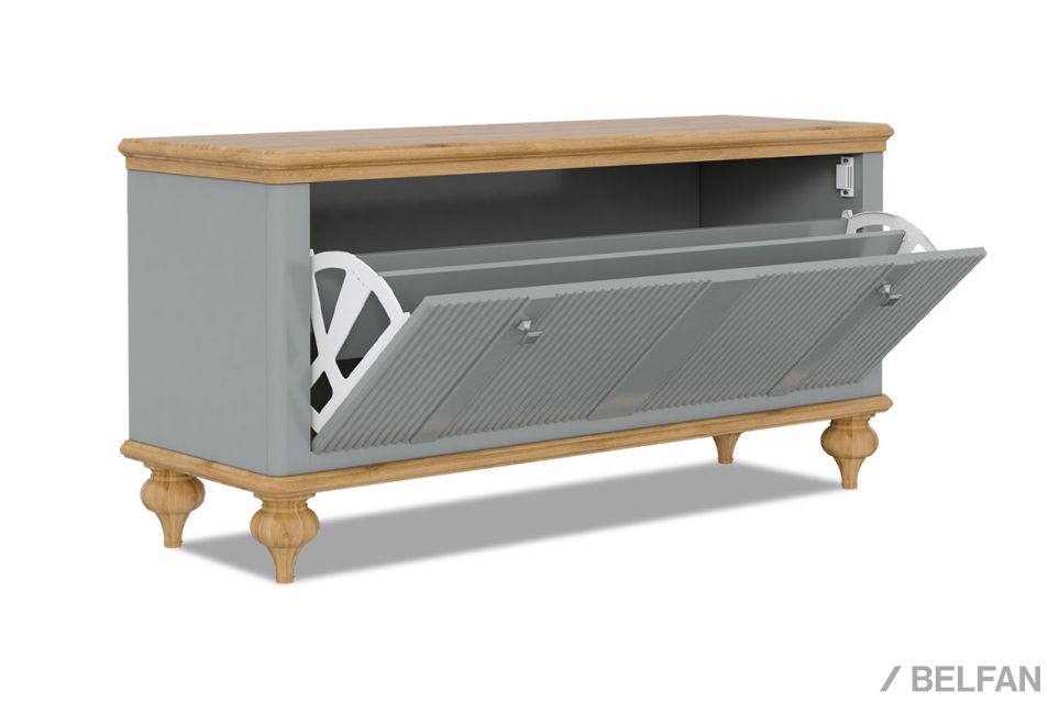 Тумба для обуви "Рандеву" 10 массив сосны 2