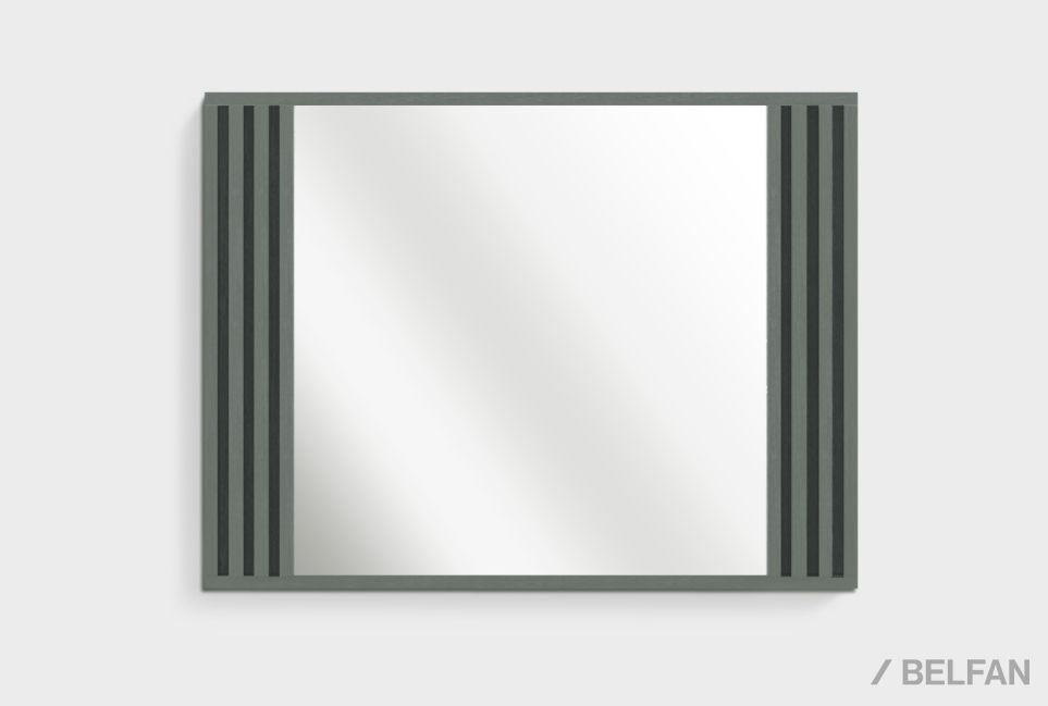 Зеркало "Чикаго" 125 массив и шпон дуба 1