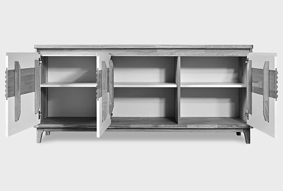 Тумба "Уоллстрит" 3 массив дуба, МДФ 13