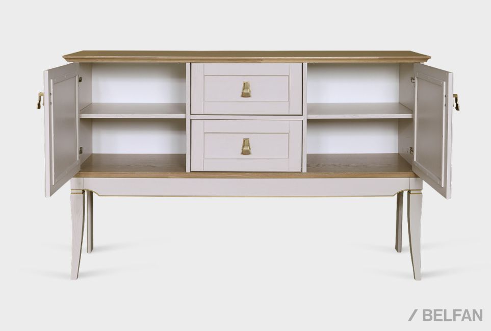 Тумба "Стюарт" массив и шпон дуба 5