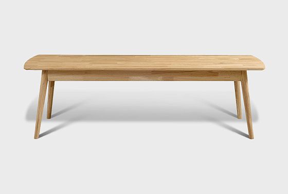 Скамья "Ирвинг" массив дуба 4