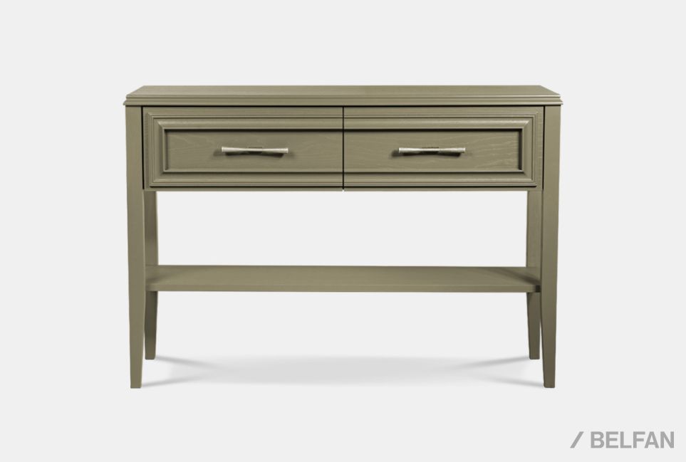 Стол-консоль "Сакраменто" массив и шпон дуба, МДФ 1