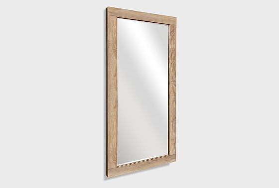 Зеркало настенное "Норд" (вертикальное) массив дуба 3