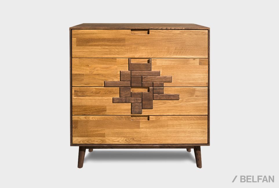 Комод "Ирвинг Дизайн" 1 массив дуба 2