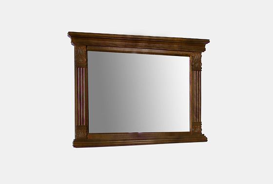 Зеркало "Престиж" 12 массив и шпон берёзы 2