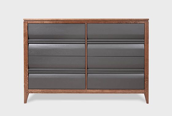 Комод «Дакота» массив и шпон дуба, МДФ 5