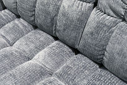 "Атлас" диван 2-х местный; нераскл.; 15L+15R; Nicoya Darkgrey (гр.2/Турция)