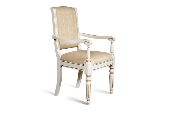 Стул с подлокотниками "Давиль" массив и шпон дуба 4