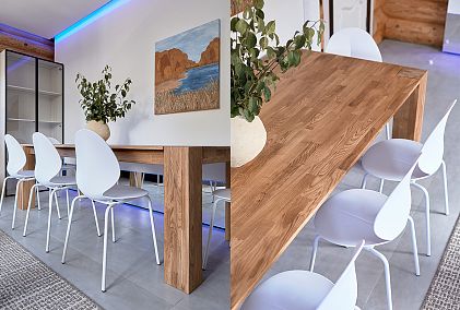 Стол обеденный "Берген" П-03 (сечение опор 150х150)