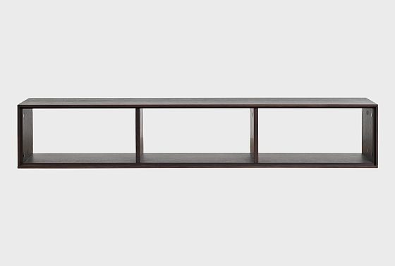 Полка настенная "Монреаль" 3 шпон дуба, МДФ 5