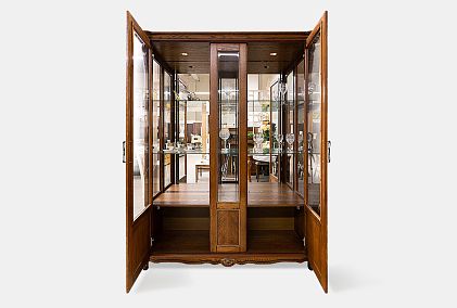 Шкаф с витриной "Алези 5"