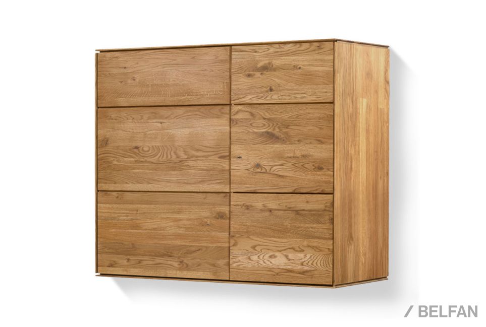 Шкаф навесной "Гринвуд" 2 массив дуба 7