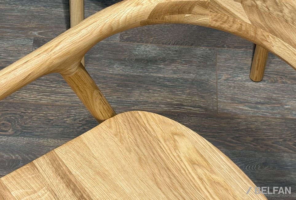 Стул "Лугано" с подлокотниками массив берёзы 3