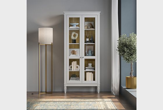 Витрина "Ольса-С" 200 массив сосны 6