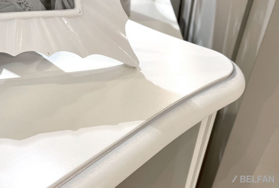 Консоль "Флерон" массив и шпон бука 7