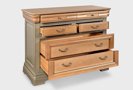 Комод "Оливия" массив и шпон ольхи 13