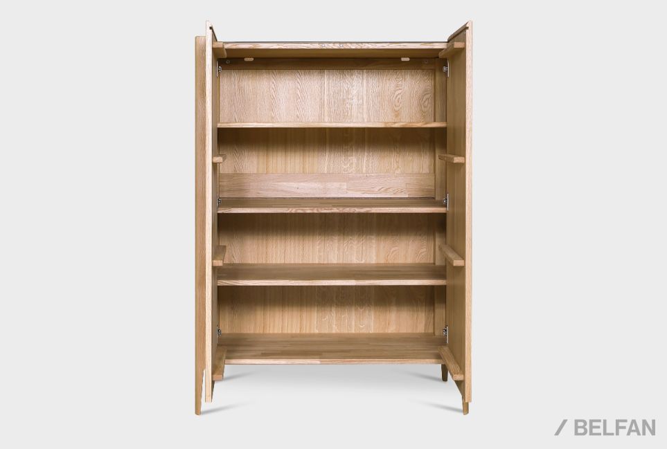 Тумба высокая "Бергамо" массив дуба 6