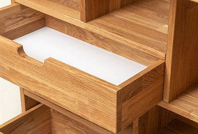 Стеллаж "Ирвинг" 3; бейц-масло