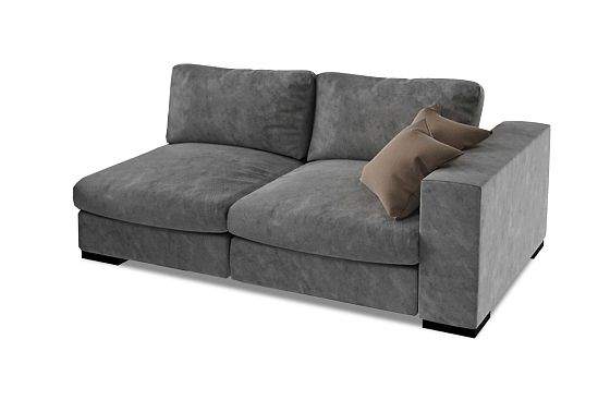 "Лофт" секция 2-х местная с подлокотником  4